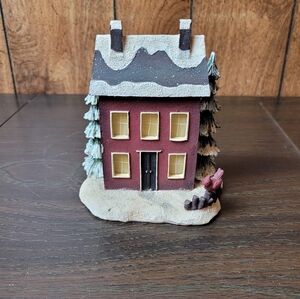 Crazy Mountain tea lite candle holder